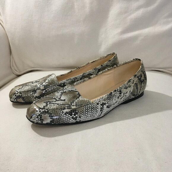 Enzo Angiolini Liberty Womens Flats Snakeskin - Picture 1 of 5